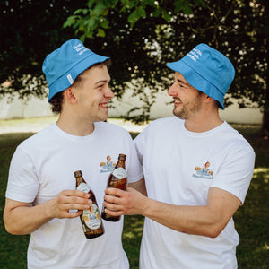 Fischerhut – „Ich mit Dir. Du mit mir. Wir mit Bier“