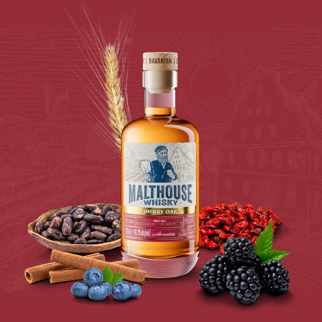 MALTHOUSE Sherry Oak 43,2% 20 cl