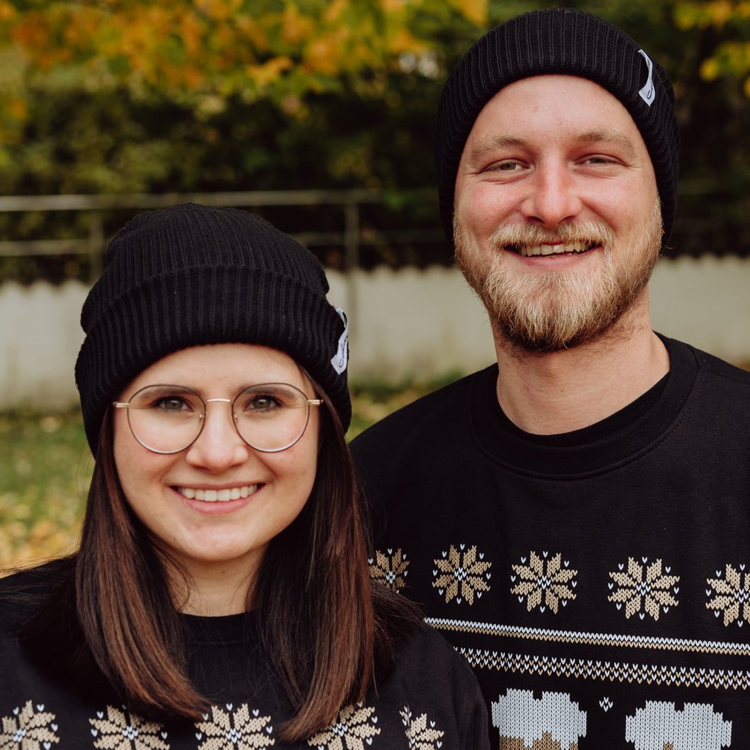 Schwarzbräu Strickmütze